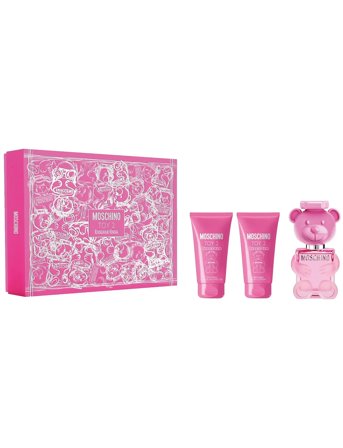 Moschino Gift Set Toy 2 Bubble Gum Edt + Shower Gel + Body Lotion - Nude - 150 ML