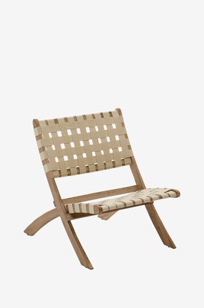 Kave Home - Utomhusstol - chabeli - Beige - Utestolar & pallar - Från Homeroom