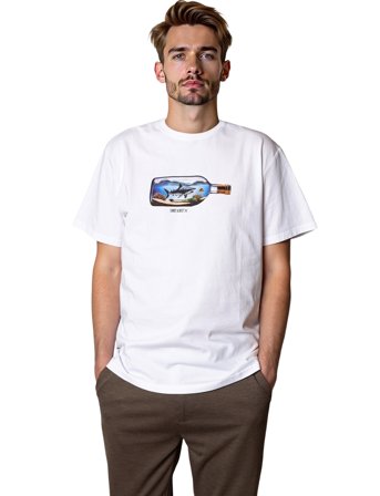 Clean Cut Copenhagen Shark T-Shirt - White - L