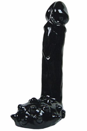 DILDO ALL BLACK 19 CM