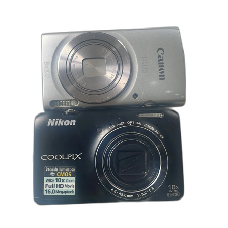 Canon IXUS 175 & Nikon Coolpix S6300 kompaktkameror