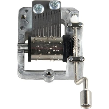 Spilledåse mekanisme 10 sange tilgængelige Mini hånddrevet musik mekanisme Metal optræks musikalsk mekanisme til DIY spilledåse dekorativ