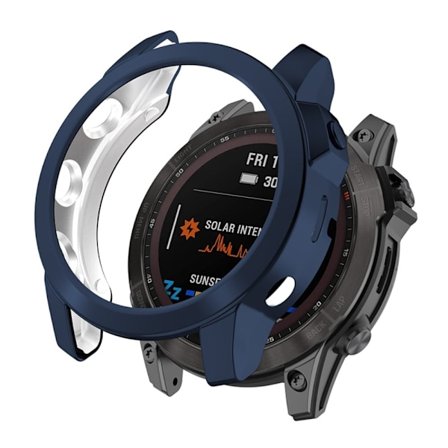 Garmin Fenix 7X:n galvanointisuojus - Keskiyön Sininen