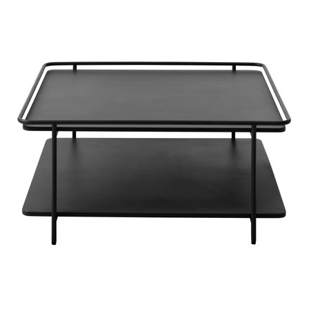 Yuba sofabord, 75x75 - Sort - 75x75x34,3 - Sofabord