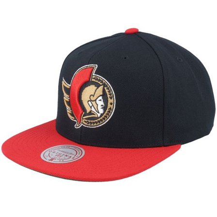Mitchell & Ness - NHL Svart snapback Keps - Ottawa Senators Team 2 Tone 2.0 Black/Red Snapback @ Hatstore