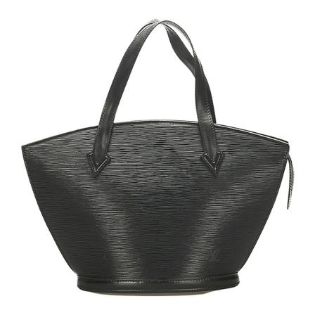 Louis Vuitton Vintage, Pre-owned Epi Saint Jacques GM Long Strap Leather Zwart, Dames, Maat:ONE Size