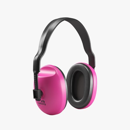 Hellberg Junior Hørselvern med hodebøyle Rosa, Hørselvern