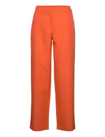 Vikammas Hw Tailored Pant /1 Trousers Suitpants Orange Vila