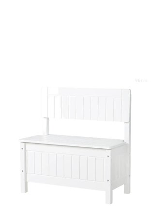 ROBA Wooden Combination Children's Chest And Bench - White - ONE SIZE