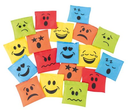 MYPAUZE Ärtpåsar känslor 10 st - Lyreco - Skola och förskola - Idrott, hälsa och rörelse - Motorik