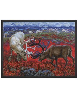 Broderikit Tavla Kampen på fjället