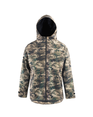 Paikka Visibility Regnjakke Unisex, Kamuflasje - L-XL