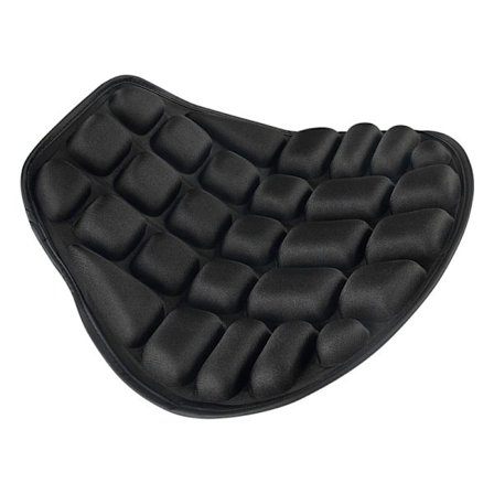 Motorcykelsits Gel Sittdyna Motorcykel Kudde Pad Svart (Tjocklek 2cm)