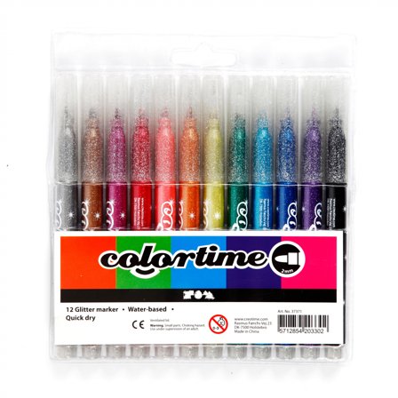 Creativ Company Glitzerstifte 12er-Set