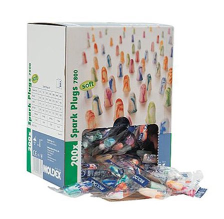 Moldex SparkPlugs Öronproppar 200 par, Personligt skydd