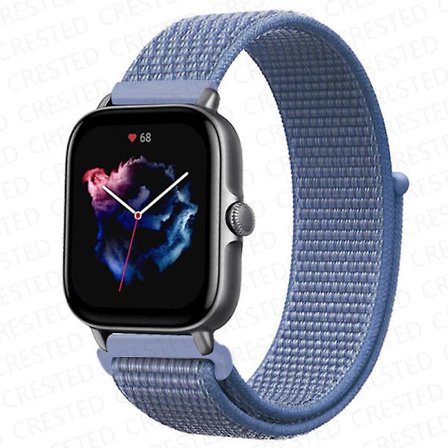 20mm 22mm Klockarmband För Amazfit Gts/2/2e/3/4/mini Gtr 4/2/3/pro 47mm Stratos 3 Nylonarmband Pulseira Correa Amazfit Bip Armband