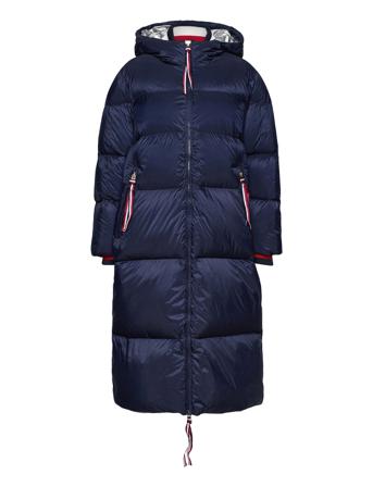 Icon Over D Down Coat Blue Tommy Hilfiger
