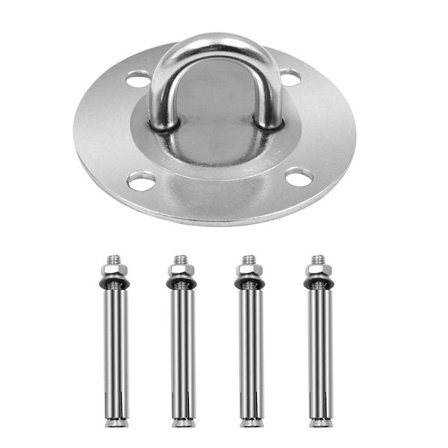 Premium Heavy Duty 500KG Kapacitet Rustfrit stål Loft kroge Hængekøje kroge