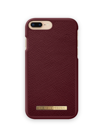 Saffiano Case iPhone 7 Plus Burgundy