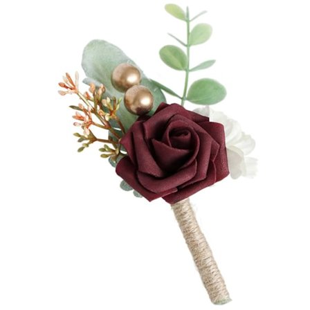 Rose Flower Corsage Broche FARVE 2 FARVE 2