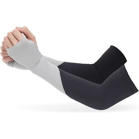 Kjølende armhylser kompresjonsarmhansker med UV-solbeskyttelse