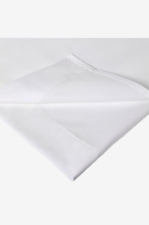 Tempur - Egyptian Cotton Flat Bed Sheet - Vit - Lakan - 180X270 - Från Homeroom