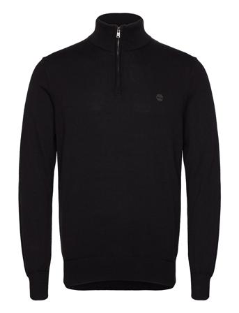 Cotton Yd 1/4 Zip Sweater Timberland Black
