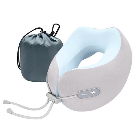 Matkatyyny lentokoneisiin, muistivaahtomuovinen niskatyyny matkustamiseen ja nukkumiseen, mukava pään ja niskan tuki, lentotyyny pestävällä 
