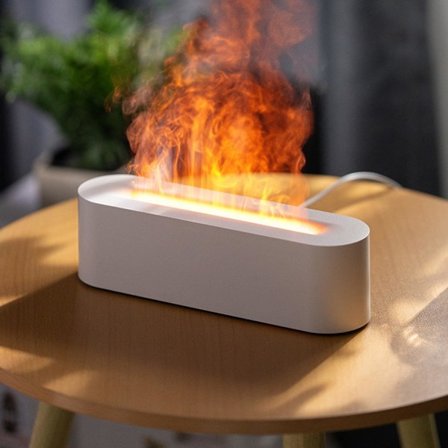 Aromaterapi Diffuser och Luftfuktare, 3-i-1 Ljusdiffuser, Oljediffuser