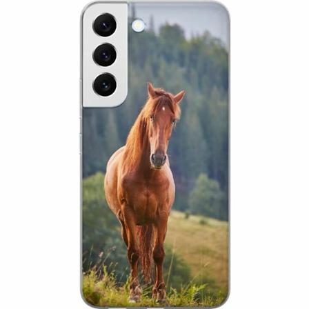 Samsung Galaxy S22 5g Genomskinligt Skal Hästar