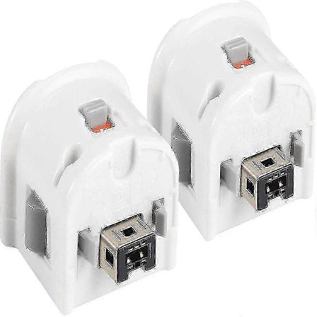 2 Motion Plus Adapter detektor för Wii Remote Controller Adapter Accelerator Ersättning