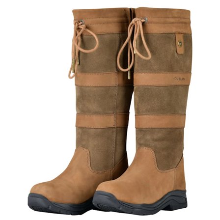 Dublin Unisex Vuxen River IV Läder Jodhpur Stövlar 6 UK Bred Da