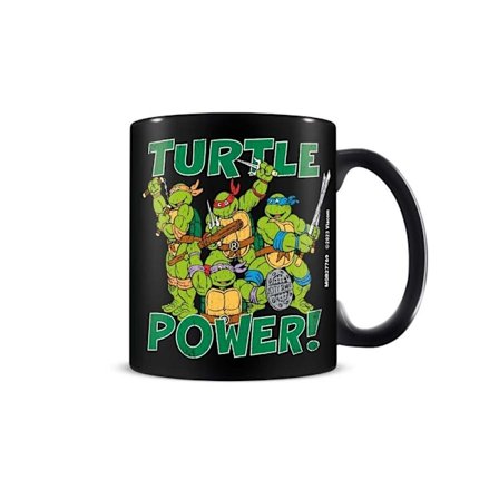 Teenage Mutant Ninja Turtles Klassisk Mugg En Storlek Svart/Grön