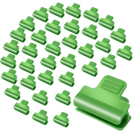 30 stk. drivhus klemmer, film række dæknet tunnel bøjle klips, ramme skygge net stang klips drivhus film klemmer (11mm)