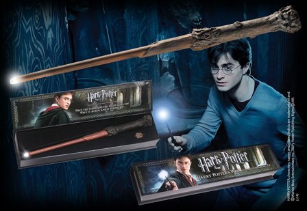Harry Potter Replica Harry ́s Lysande Trollstav