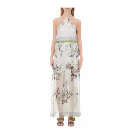 Anna Molinari Maxi Dresses , Wit , Dames , Maat: L Maxi jurken