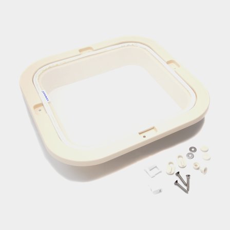 Aro interior / kit de acabamento para escotilha de convés, bege, com mosquiteiro, compatível com Lewmar Flush, Low & Medium Profile (tam. 10)