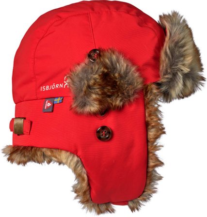 Isbjörn of Sweden Squirrel Winter Cap Children beanies Red 44/46