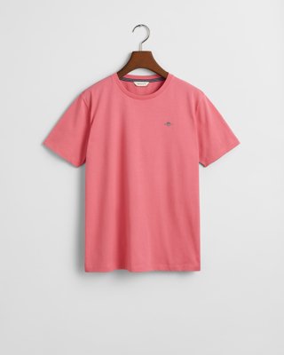 GANT - Teens shield t-skjorte, unisex blush pink