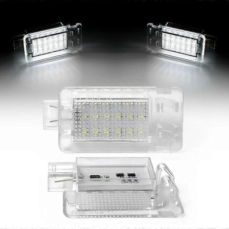 2 stk 18-SMD LED Bagasjerom Lys Bagasjeromslys For Volvo S60 XC90 V70 V50 S40 S80 C30 XC70 C70