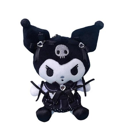 Kuromi Plussj Nøkkelring Dukke Leke Nøkkelring Veske Henger Nøkkelring (FMY)