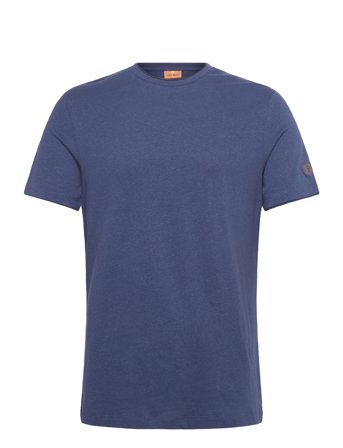 Mos Mosh Gallery Mmgpenn Linen O-Ss Tee - Blue - S