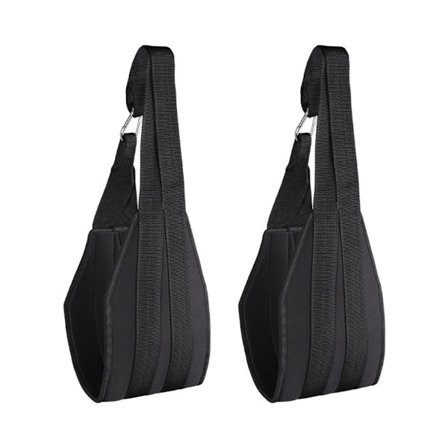 Pull-Up Arm Straps 2-pack: Hängande magremmar för coreträning, kompatibelt med standard pull-up bar