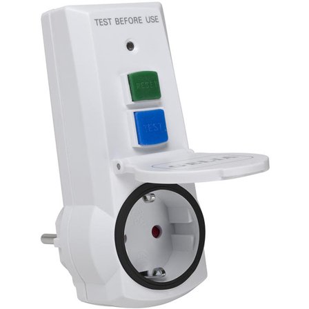 Gelia 4063002001 Vikavirtasuoja nollajännitesuojalla, Liitäntätulpat & kaapelit