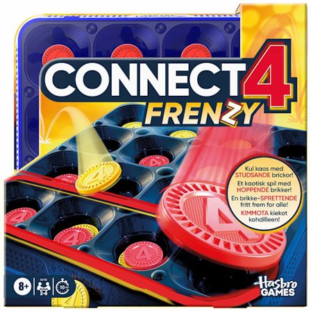 Connect 4 Frenzy -peli – Nopeatempoinen, 4 pelitapaa