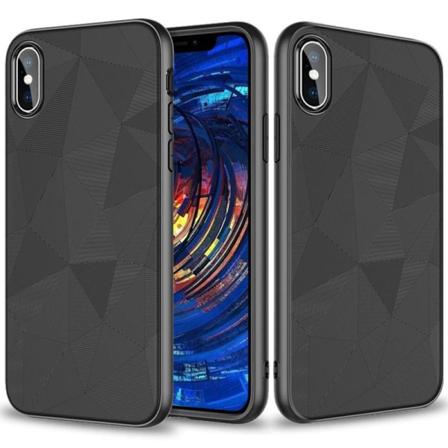 iPhone XS Max Stöttåligt Skal Mesh V3 Svart