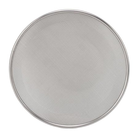 304 rustfritt stål tallerken - slitesterk kjøkkenmattallerken, egnet for hjemme- og restaurantbruk finmasket tallerken