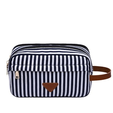 Randig necessär i canvas model 1