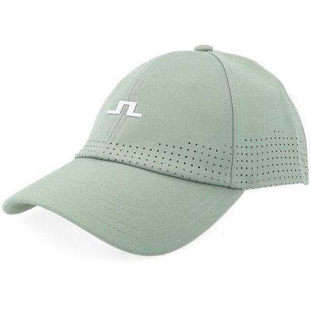 J.Lindeberg - Grön unconstructed Keps - Chris Cap Hedge Green Melange Dad Cap @ Hatstore