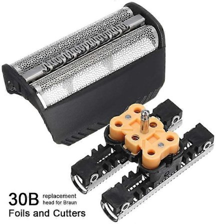 Erstatnings barbermaskine folieskærerblad 30B til BRAUN 330 199 197S-1 195S-1 4845 4745 5743 7516 7475 74